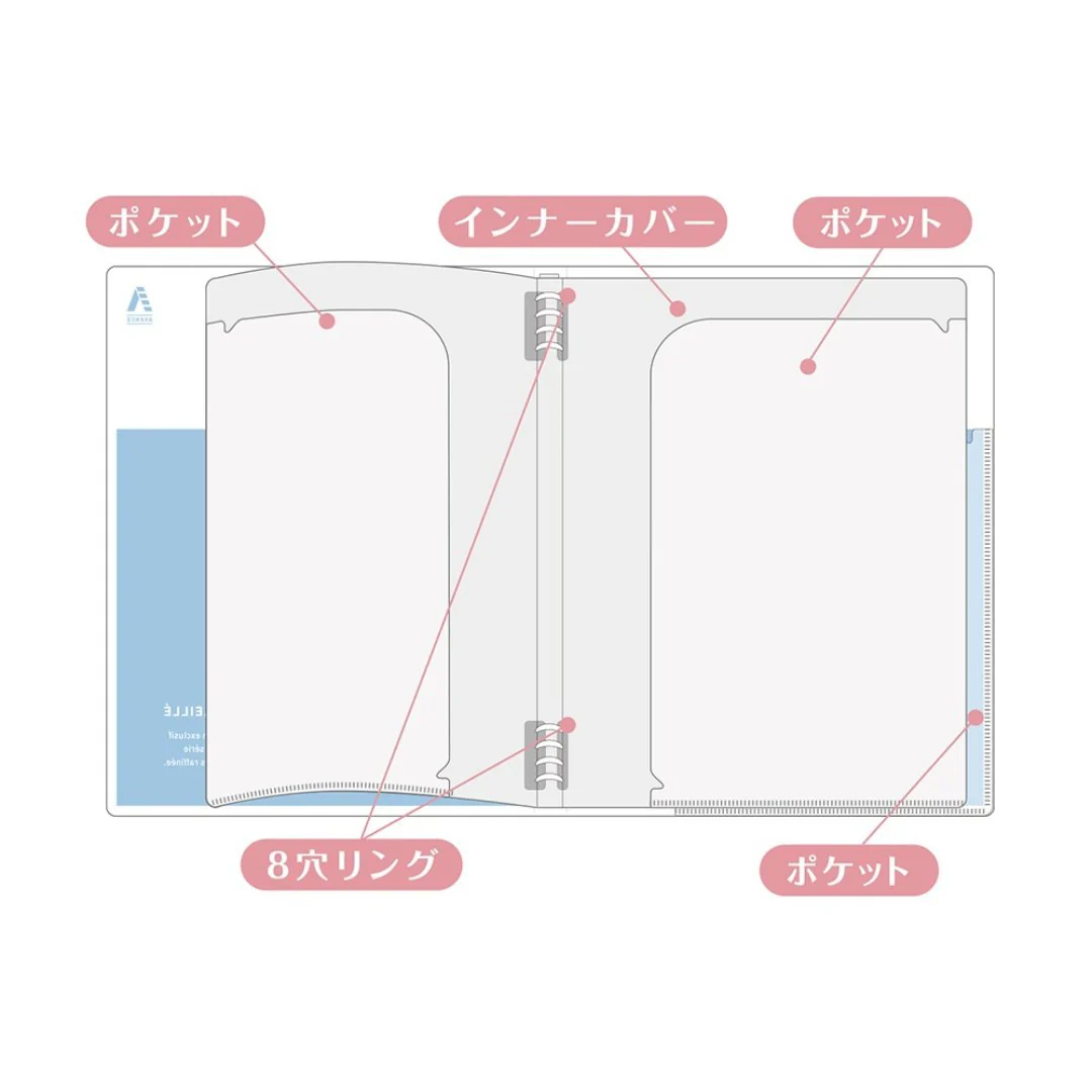 Kokuyo Papelule Avance Slim Binder - Image 4