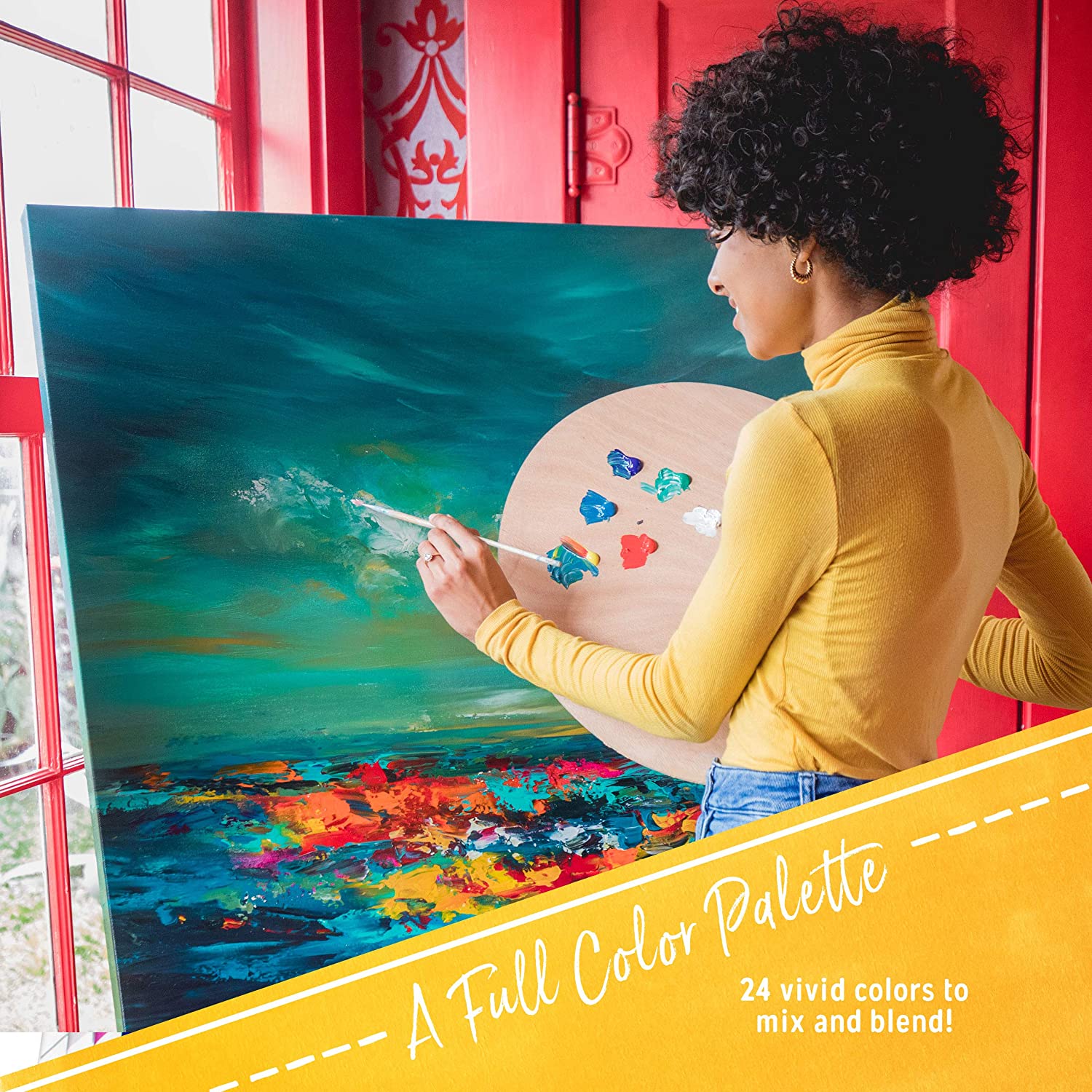 Liquitex Basic Acrylic Set - Image 9