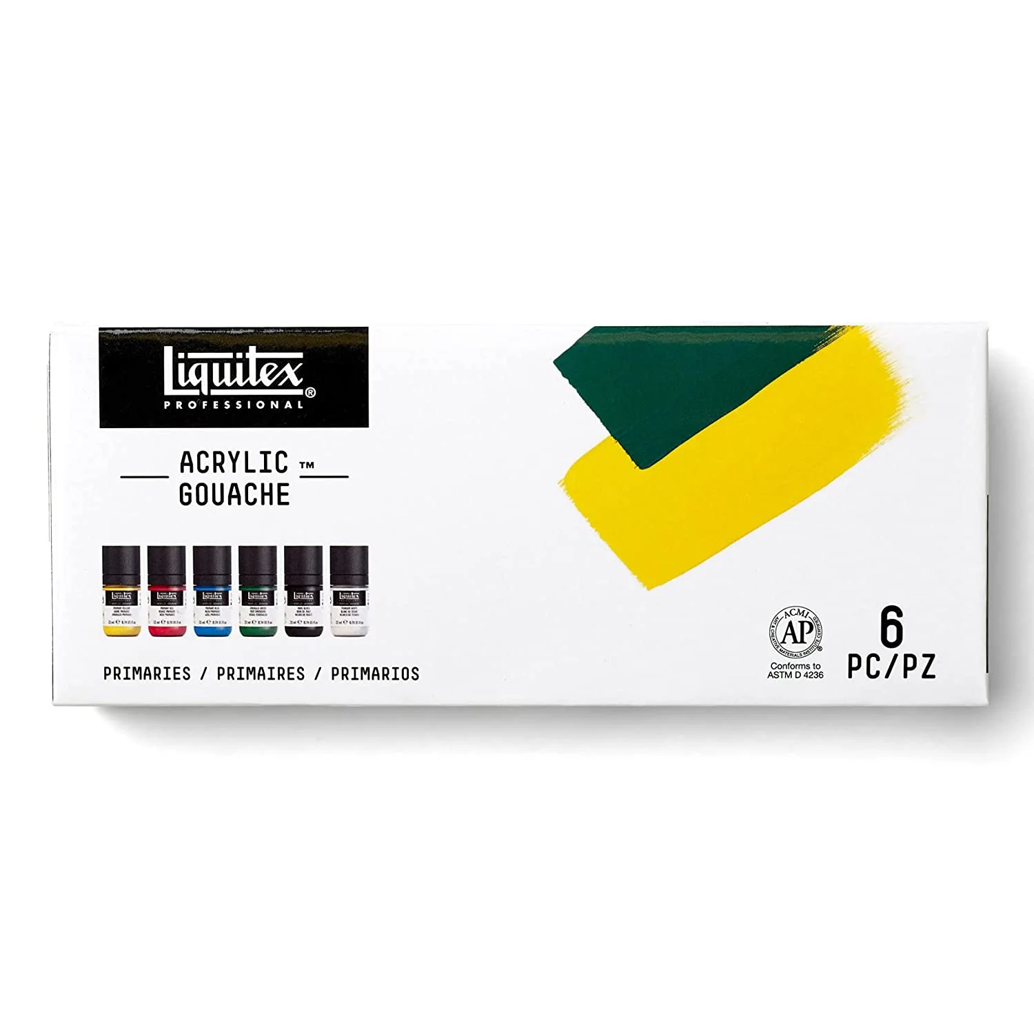 Liquitex Professional Primaries Acrylic Gouache Set - Image 3