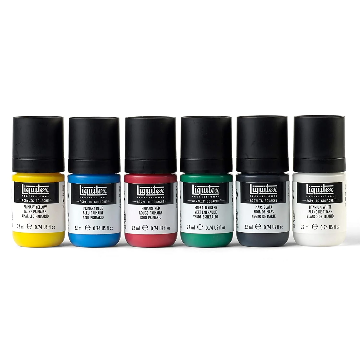 Liquitex Professional Primaries Acrylic Gouache Set - Image 4