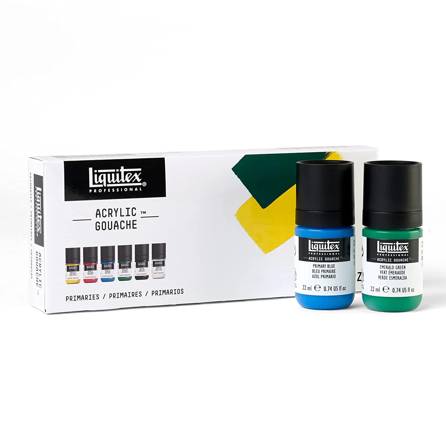 Liquitex Professional Primaries Acrylic Gouache Set - Image 6