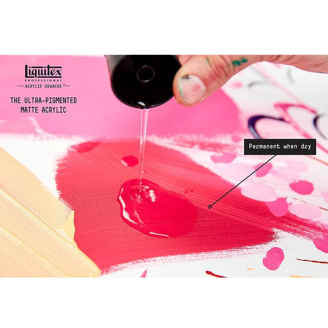 Liquitex Professional Primaries Acrylic Gouache Set - Image 7