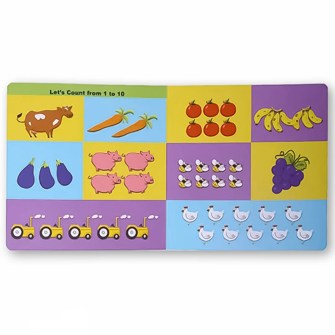 Lovely Store A Farm full of numbers Board Book - Image 3