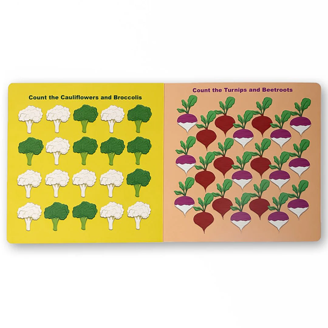 Lovely Store A Farm full of numbers Board Book - Image 4