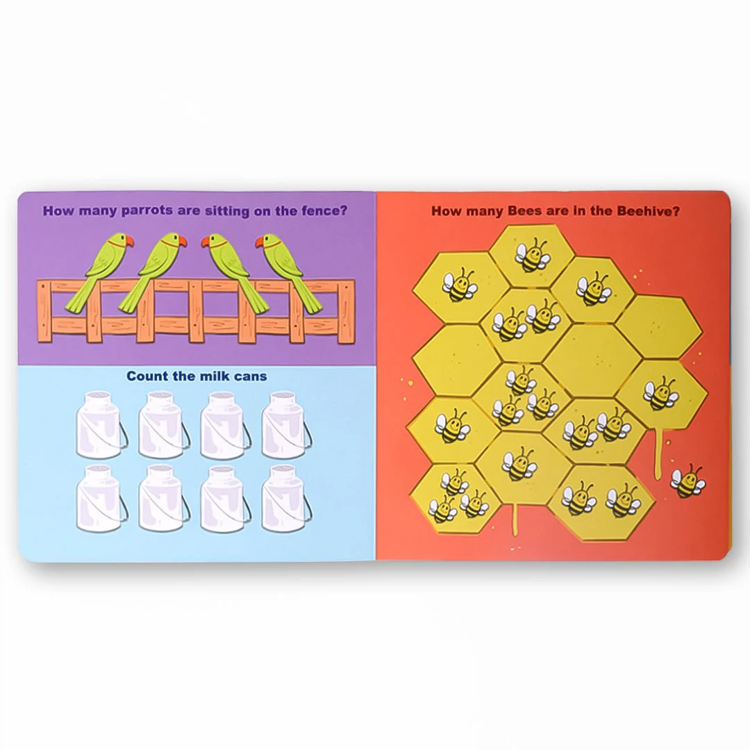 Lovely Store A Farm full of numbers Board Book - Image 5