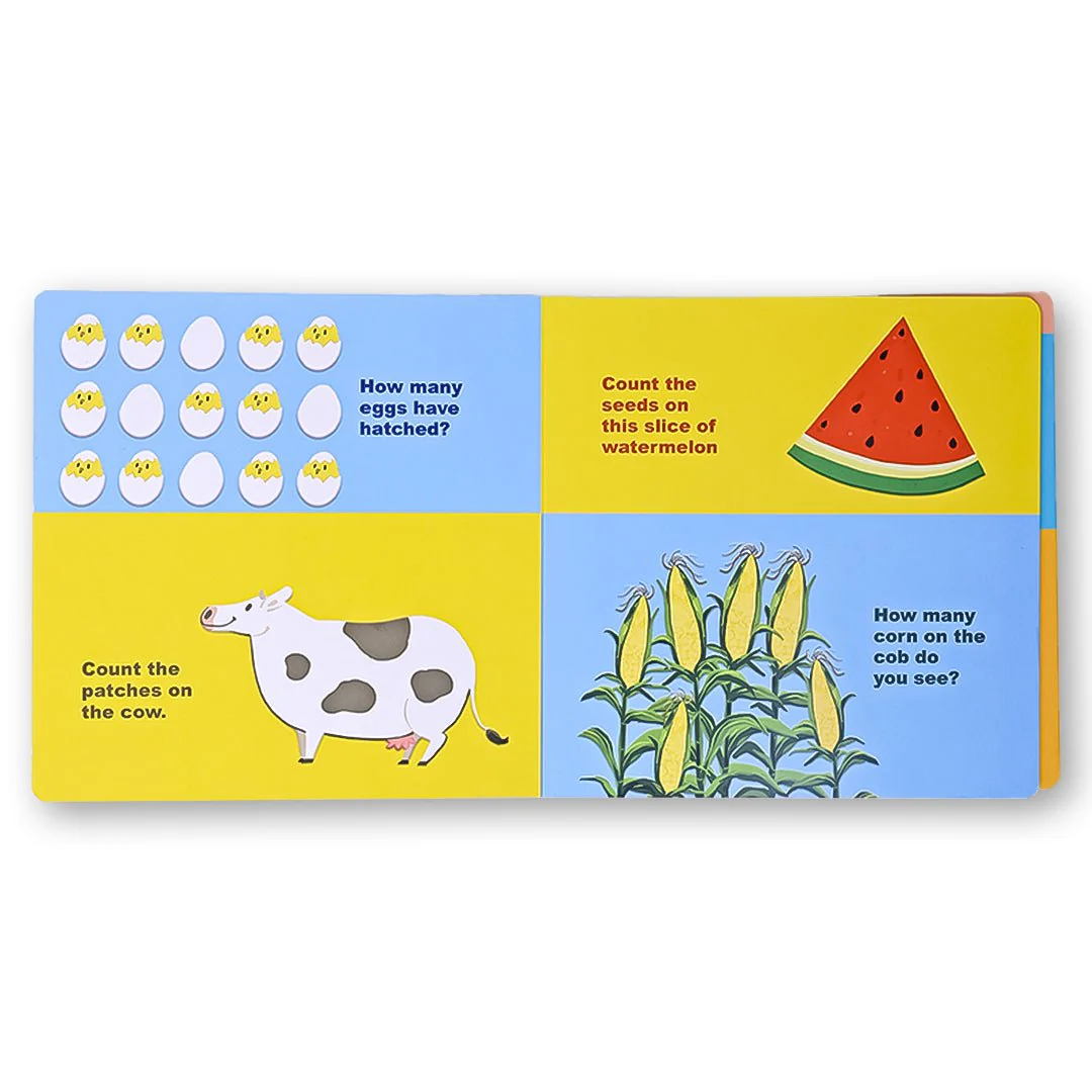 Lovely Store A Farm full of numbers Board Book - Image 6