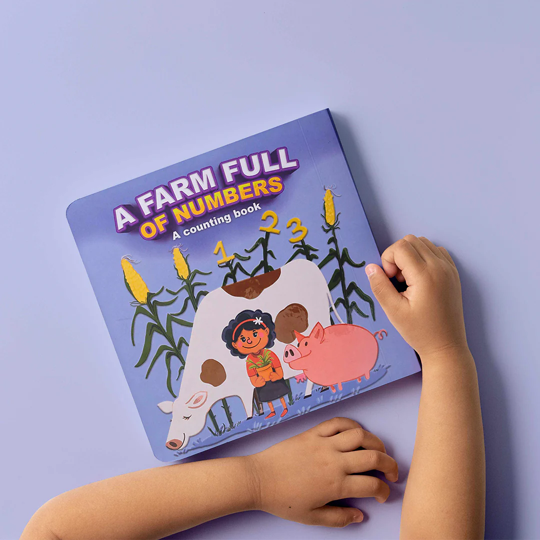 Lovely Store A Farm full of numbers Board Book - Image 8