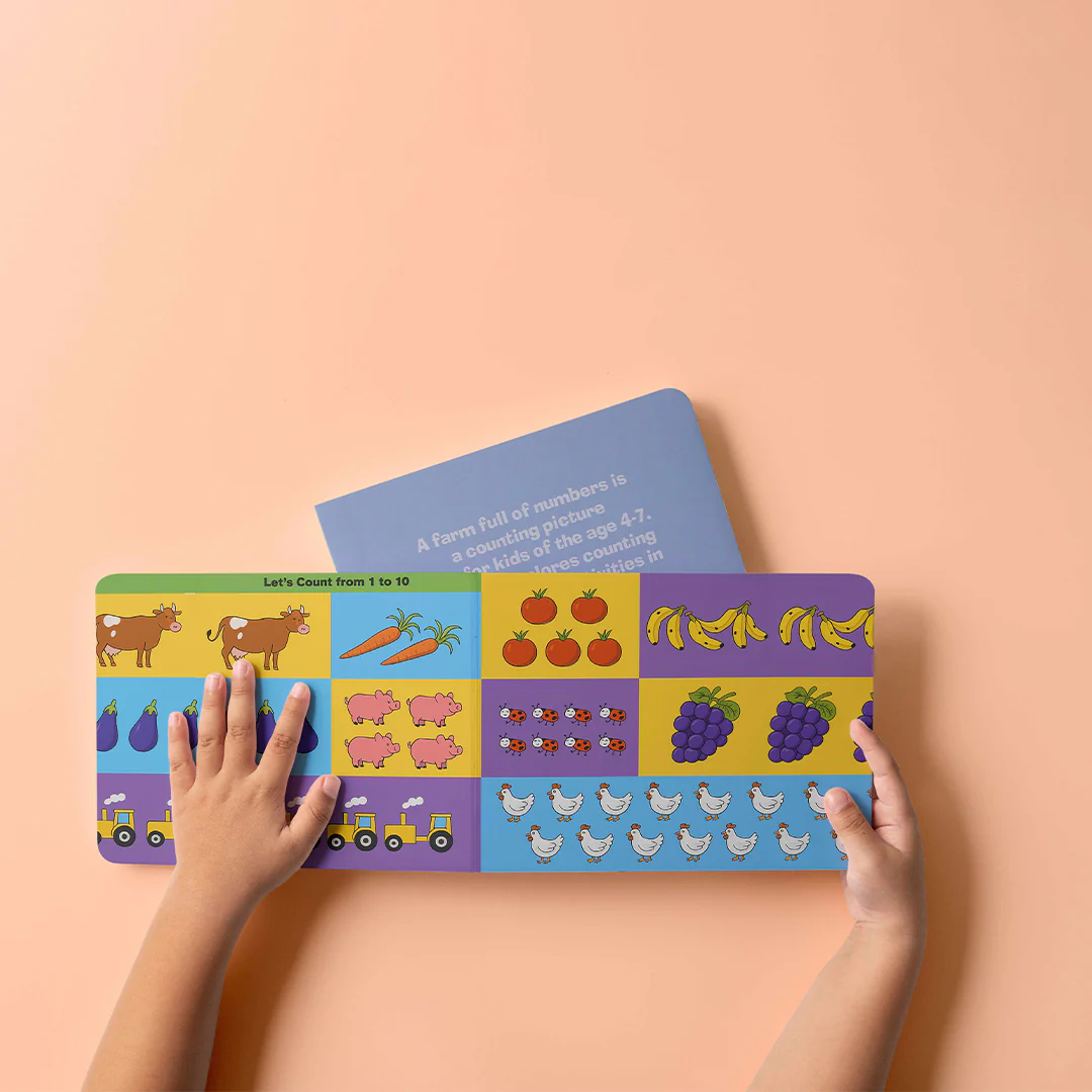 Lovely Store A Farm full of numbers Board Book - Image 9