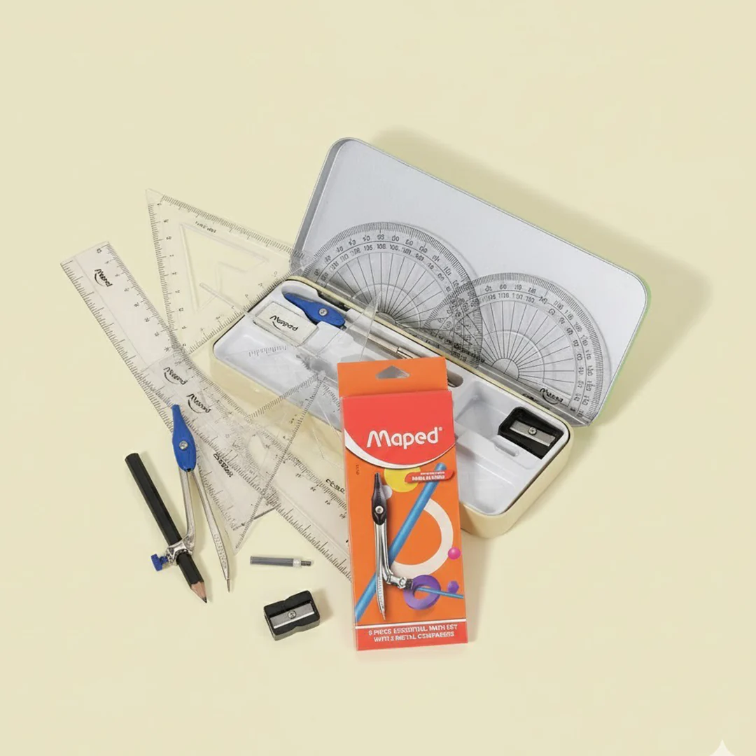 Maped 9 PC Instrument Essential Math Set - Image 12