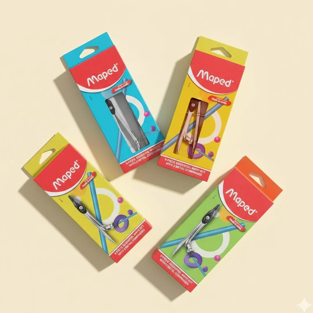 Maped 9 PC Instrument Essential Math Set - Image 13