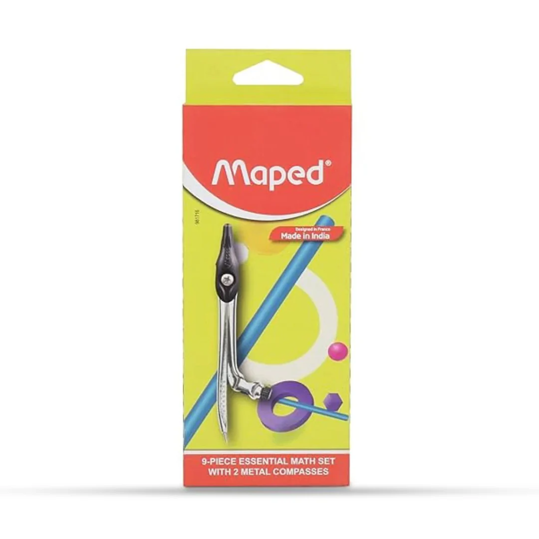 Maped 9 PC Instrument Essential Math Set - Image 4