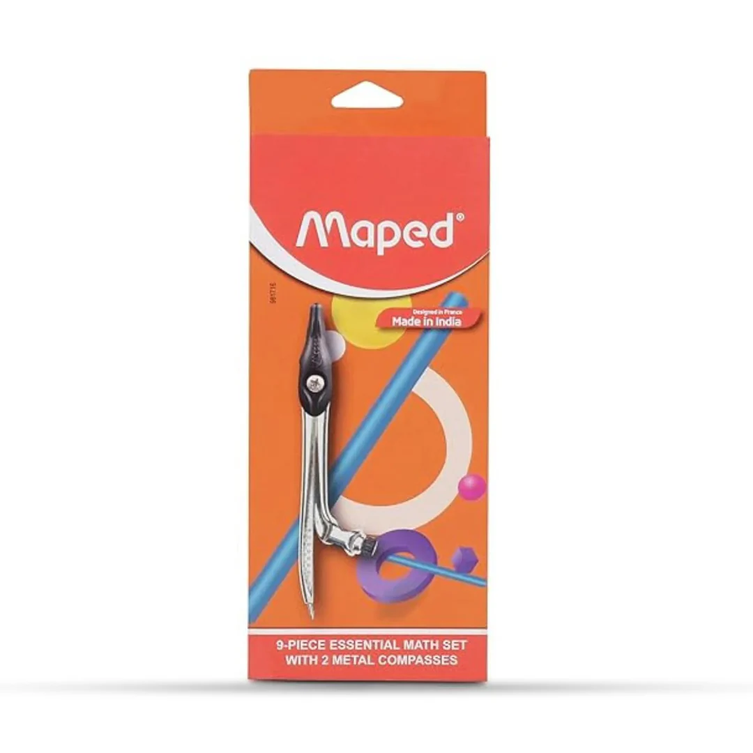 Maped 9 PC Instrument Essential Math Set - Image 6