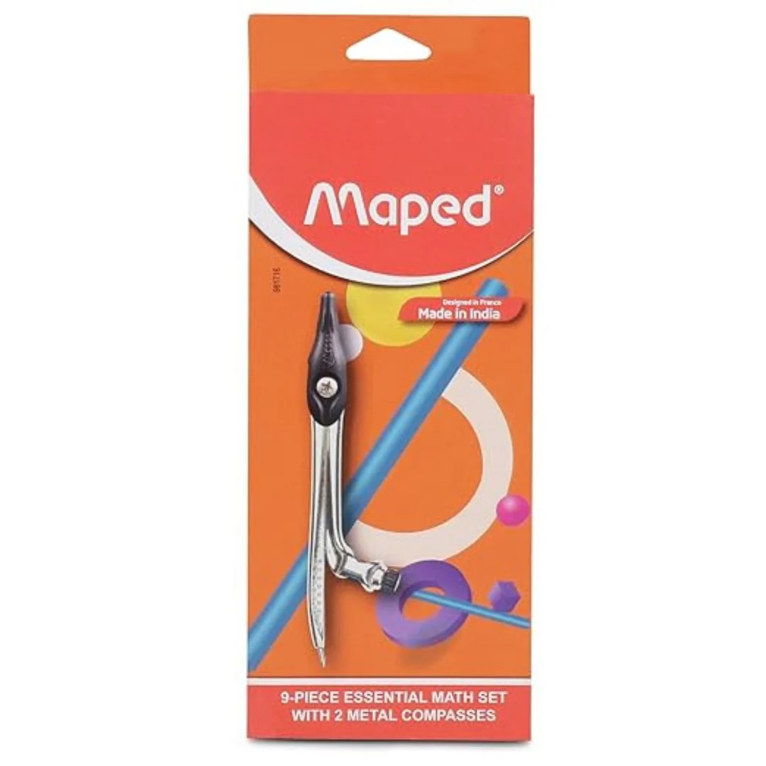 Maped 9 PC Instrument Essential Math Set - Image 7