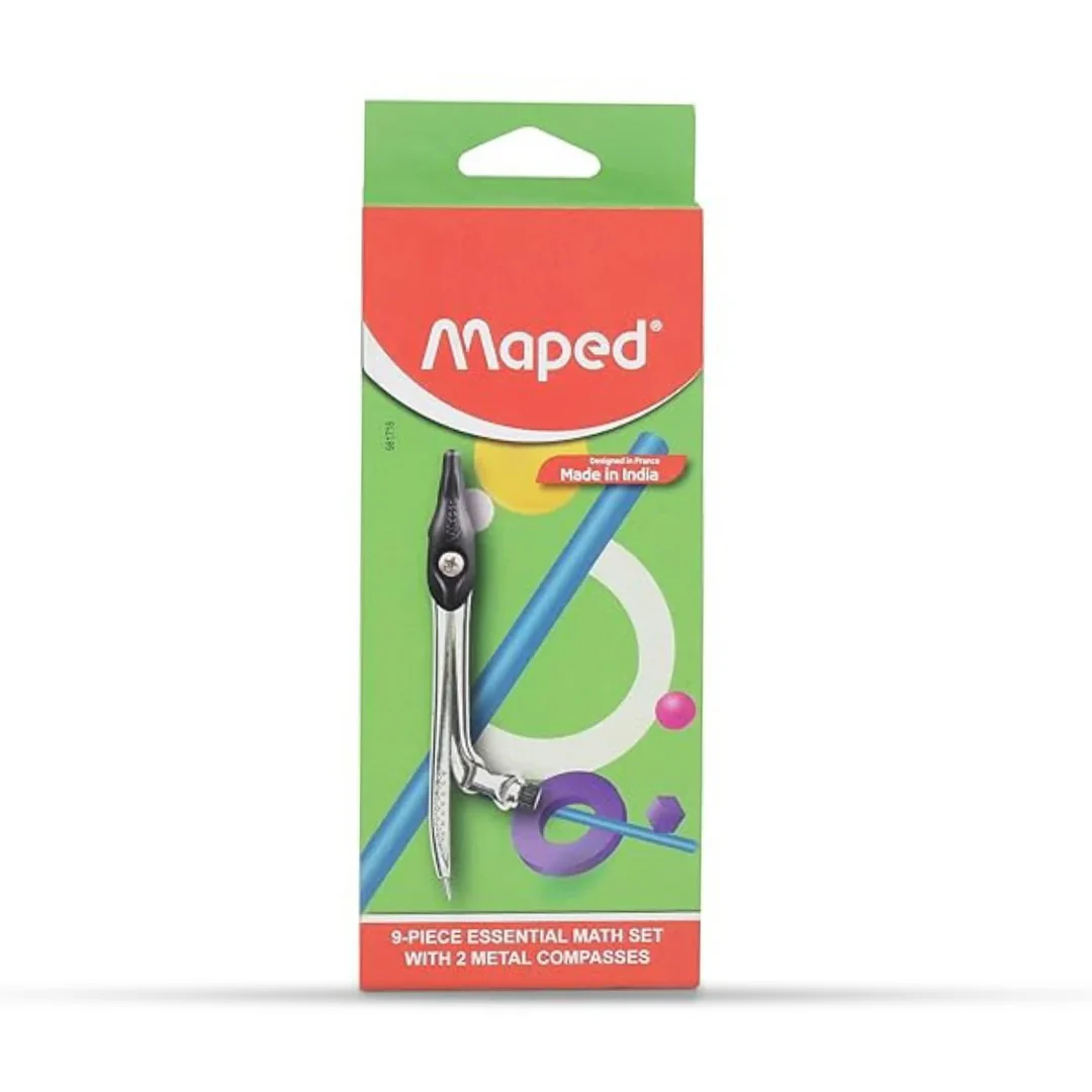 Maped 9 PC Instrument Essential Math Set - Image 8