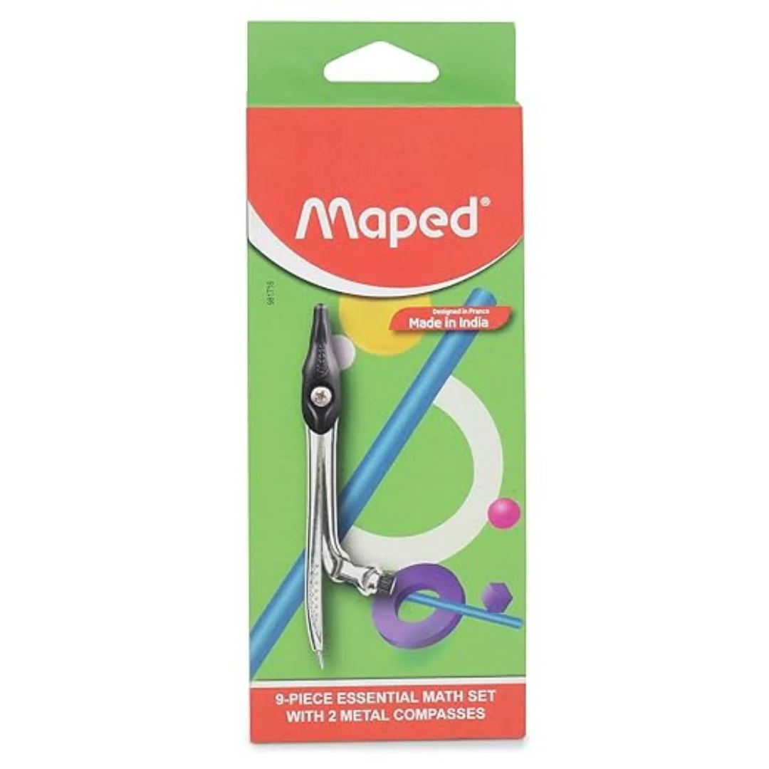 Maped 9 PC Instrument Essential Math Set - Image 9