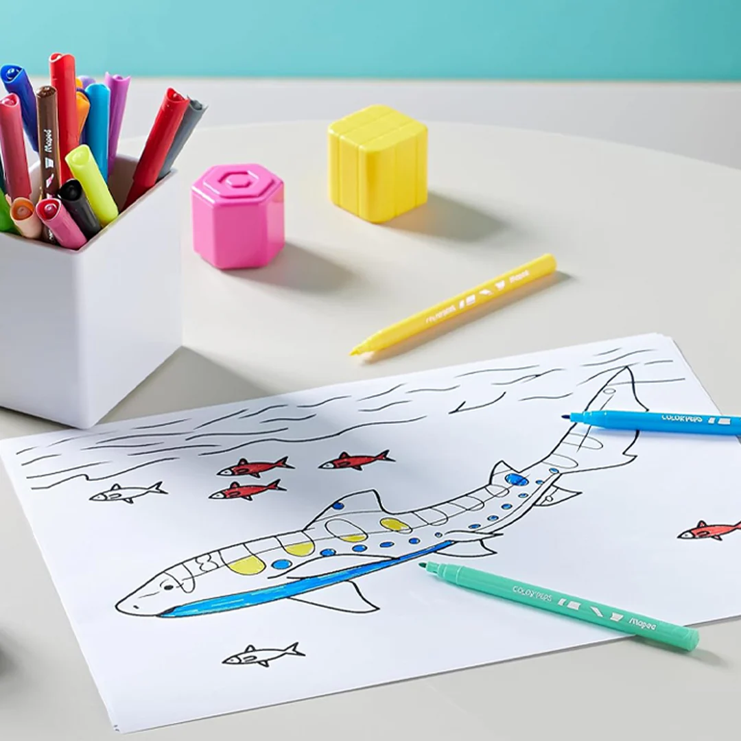 Maped Color'Peps Ocean Felt Tip Fineliner Pen Set - Image 10