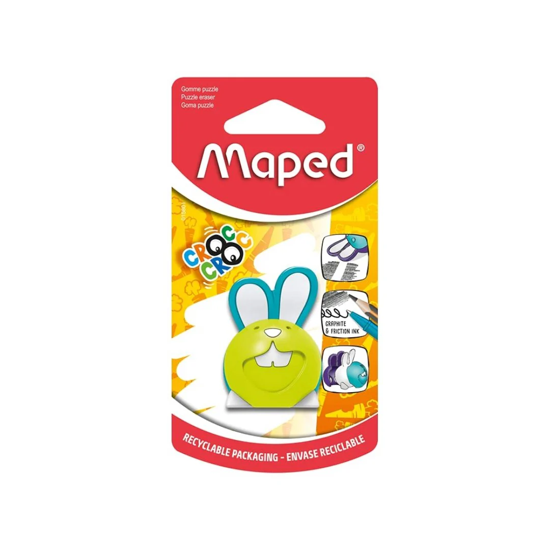 Maped Croc Croc Bunny Puzzle Eraser - Image 10