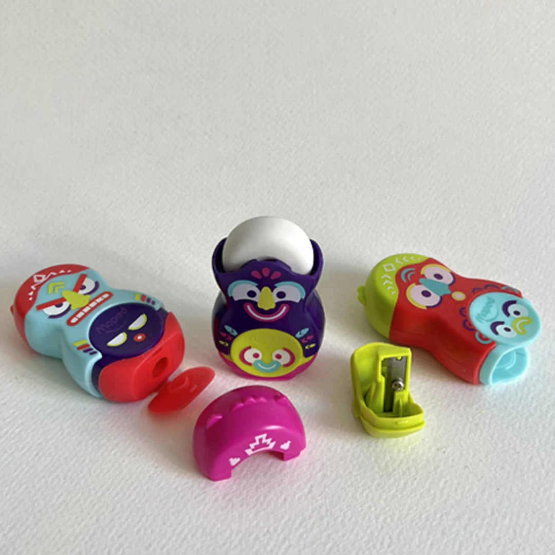 Maped Loopy Duo Pencil Sharpener+Eraser - Image 11