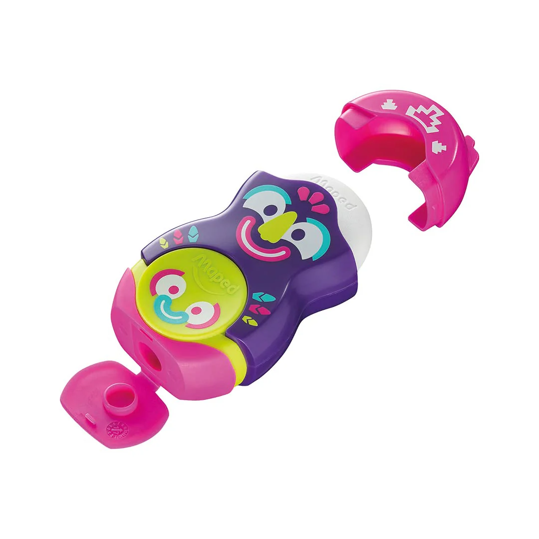 Maped Loopy Duo Pencil Sharpener+Eraser - Image 4