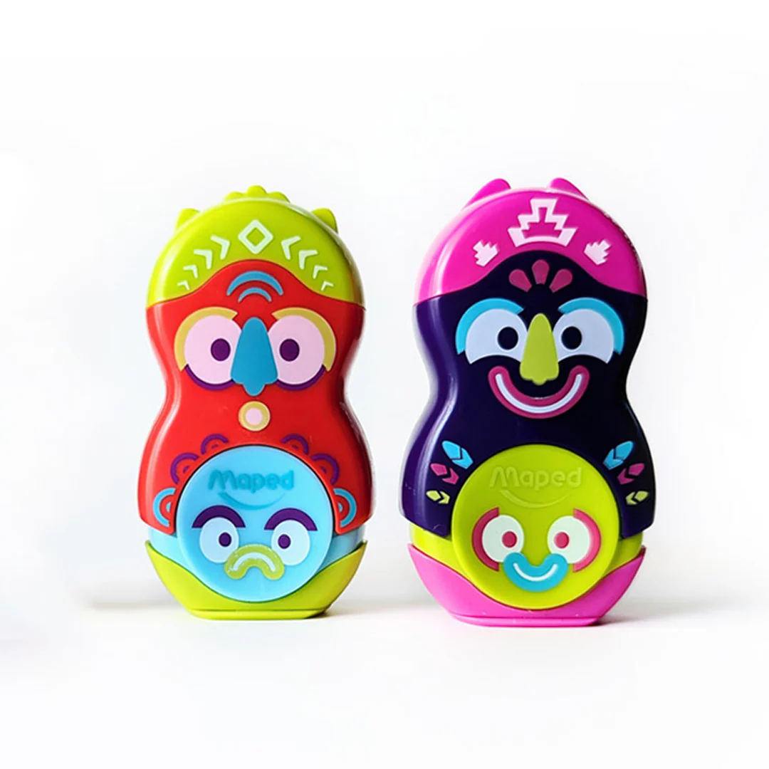 Maped Loopy Duo Pencil Sharpener+Eraser - Image 5