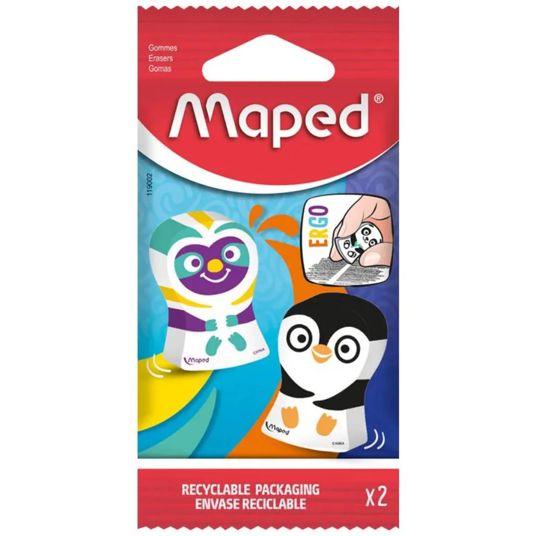 Maped Eraser Ergo Fun Multicolour - Image 3