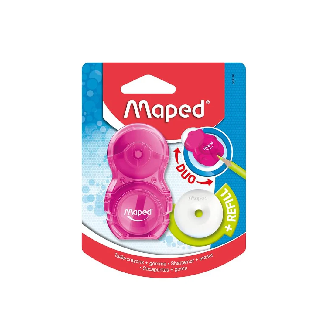 Maped Loopy Translucent Duo Eraser and Sharpener - Image 16