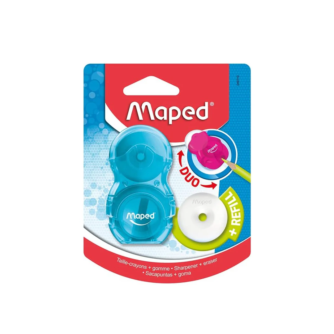 Maped Loopy Translucent Duo Eraser and Sharpener - Image 17