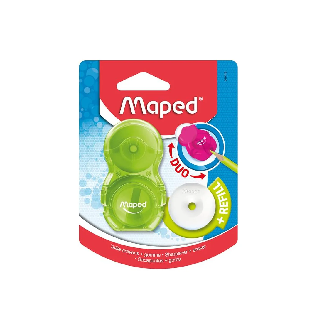Maped Loopy Translucent Duo Eraser and Sharpener - Image 18