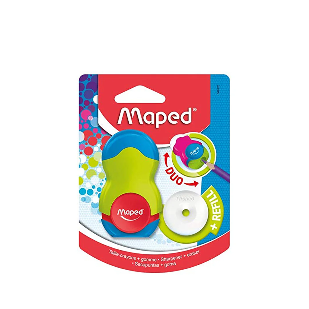 Maped Loopy Translucent Duo Eraser and Sharpener - Image 23