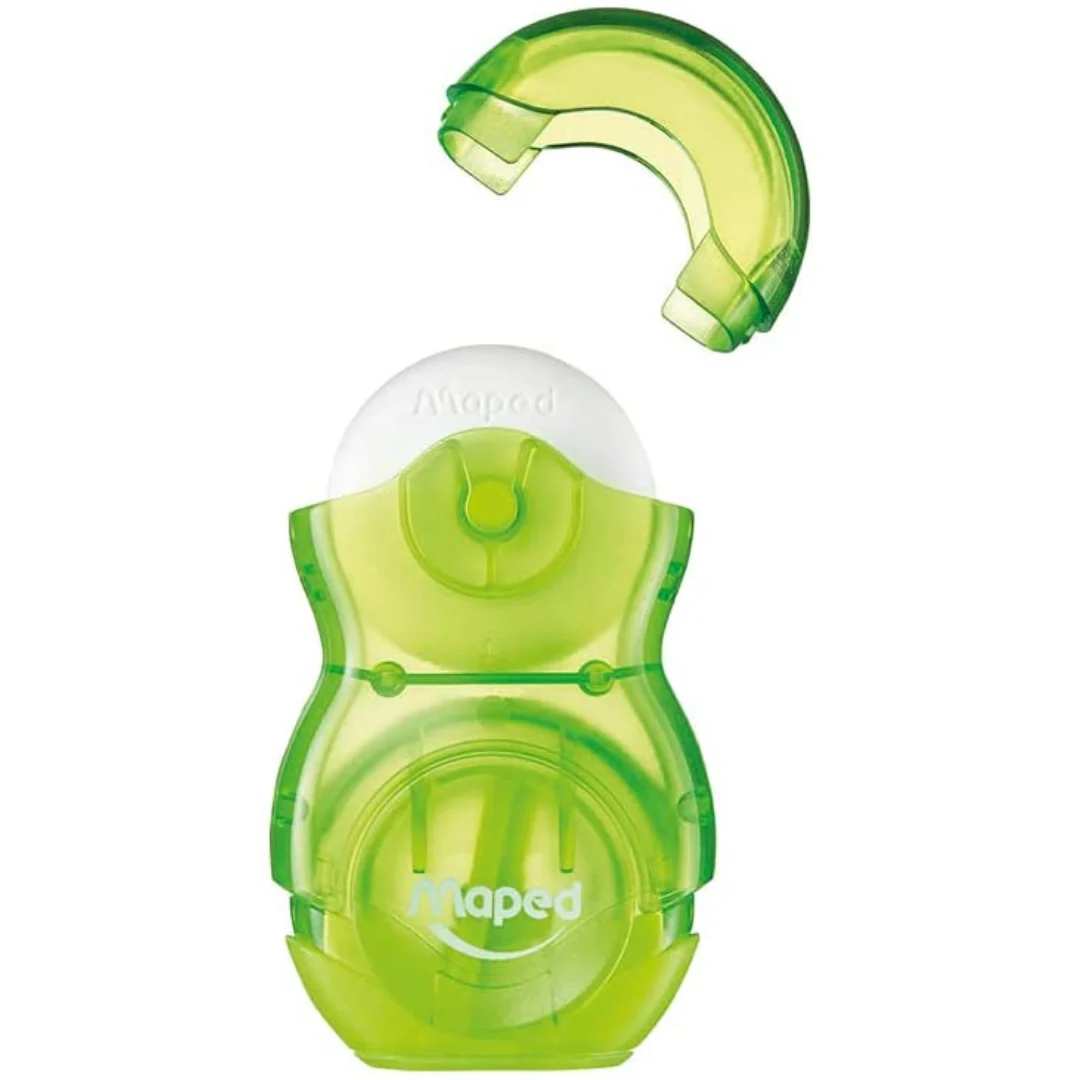 Maped Loopy Translucent Duo Eraser and Sharpener - Image 6