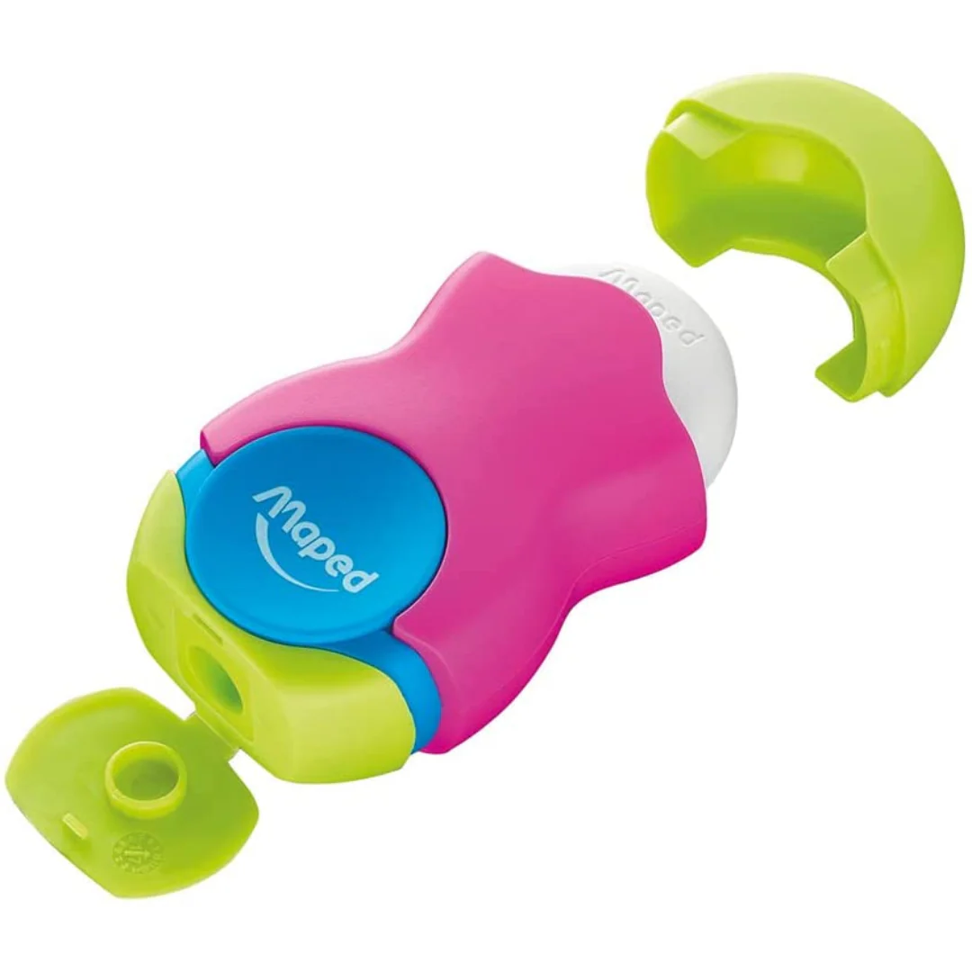 Maped Loopy Translucent Duo Eraser and Sharpener - Image 9