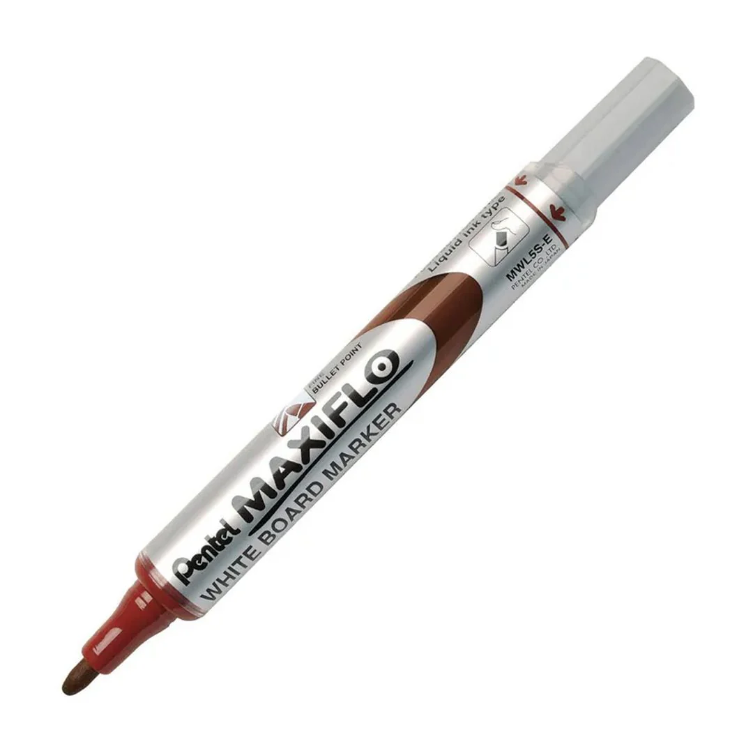 Pentel Maxiflow Whiteboard Marker Bullet Fine - Image 7