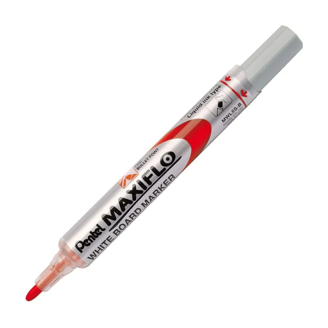 Pentel Maxiflow Whiteboard Marker Bullet Fine - Image 9