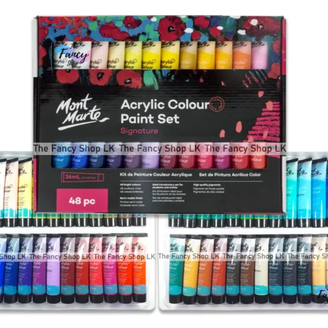 Mont Marte Acrylic Colour Paint Set Signature - Image 3