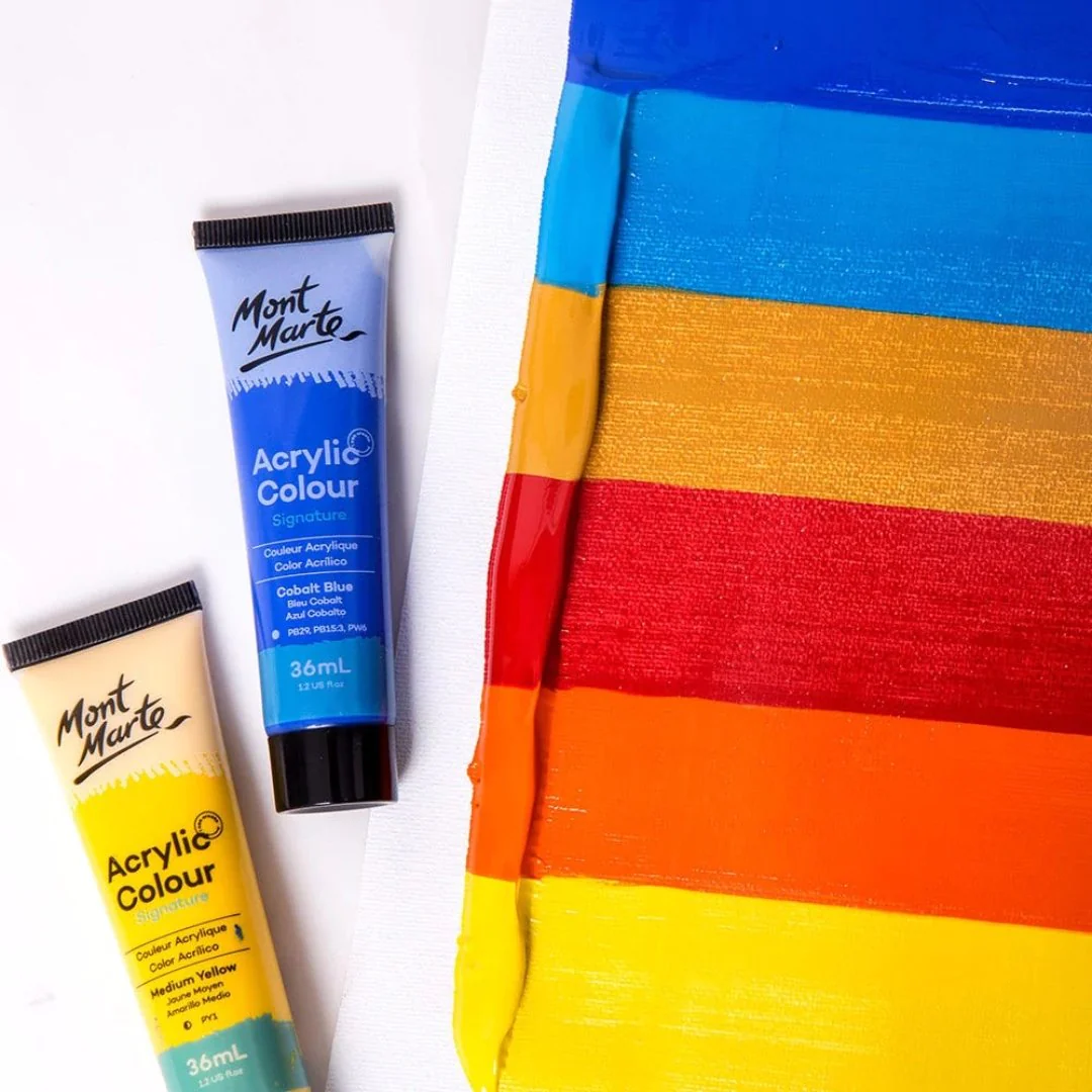 Mont Marte Acrylic Colour Paint Set Signature - Image 5