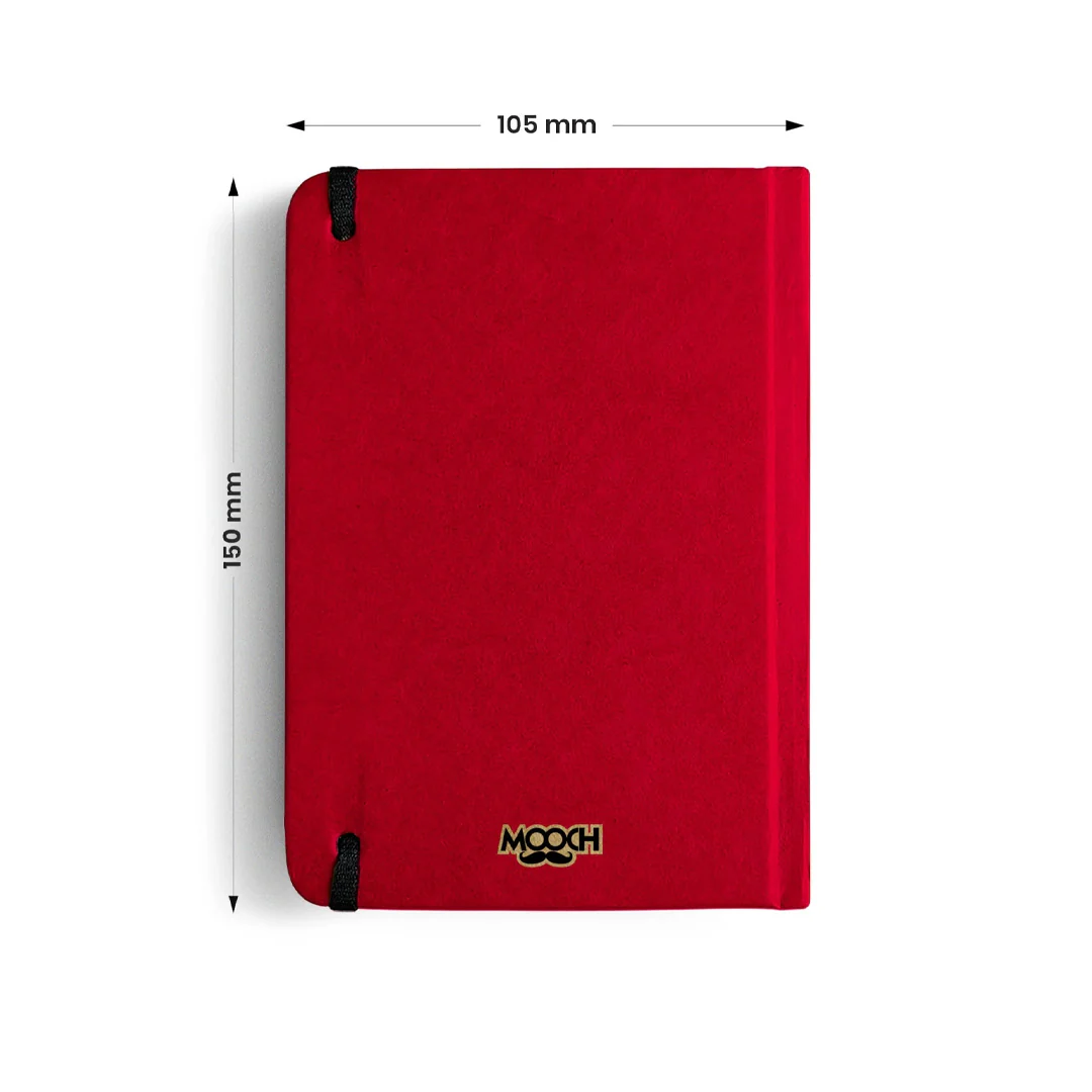 Mooch Restro Series A6 Plain Notebook - Image 4