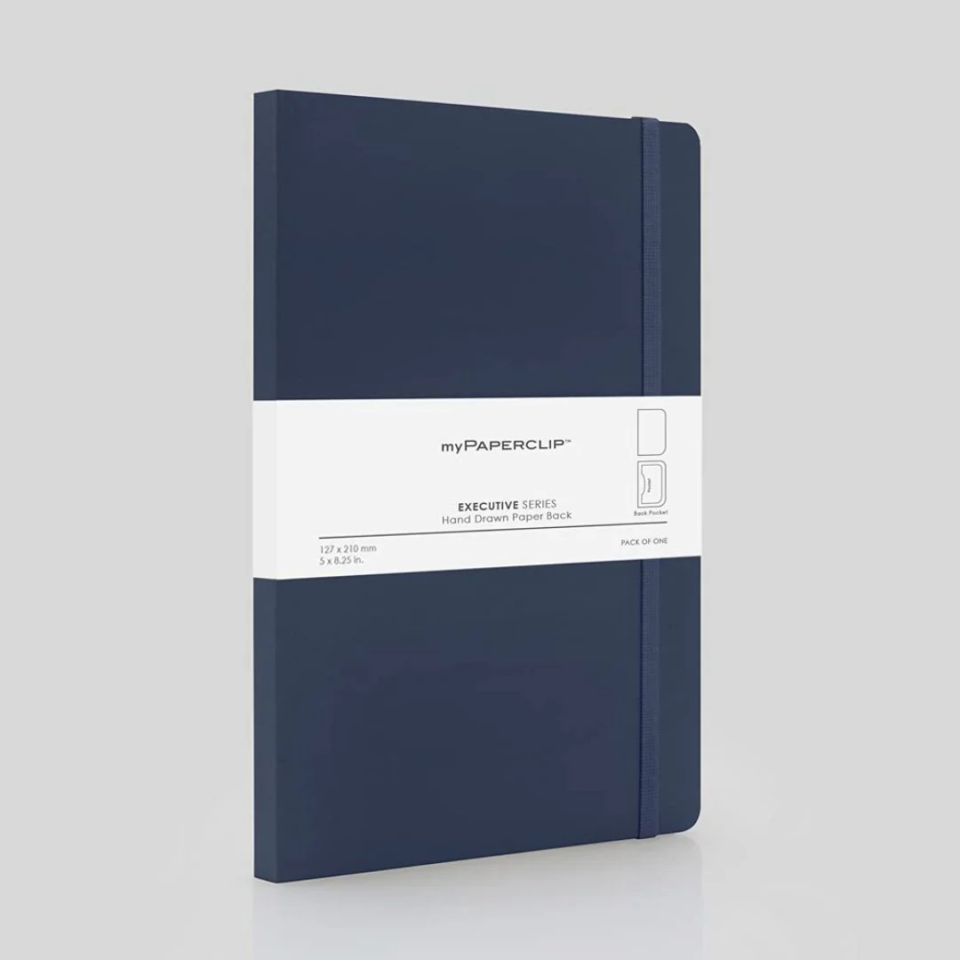 myPaperclip Executive Series A5 Plain Notebook - Image 4