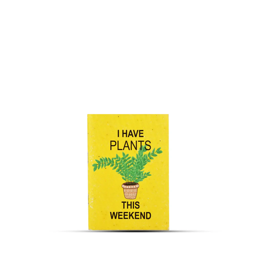 Papboo Plantable B6 Plain Notebook - Image 12