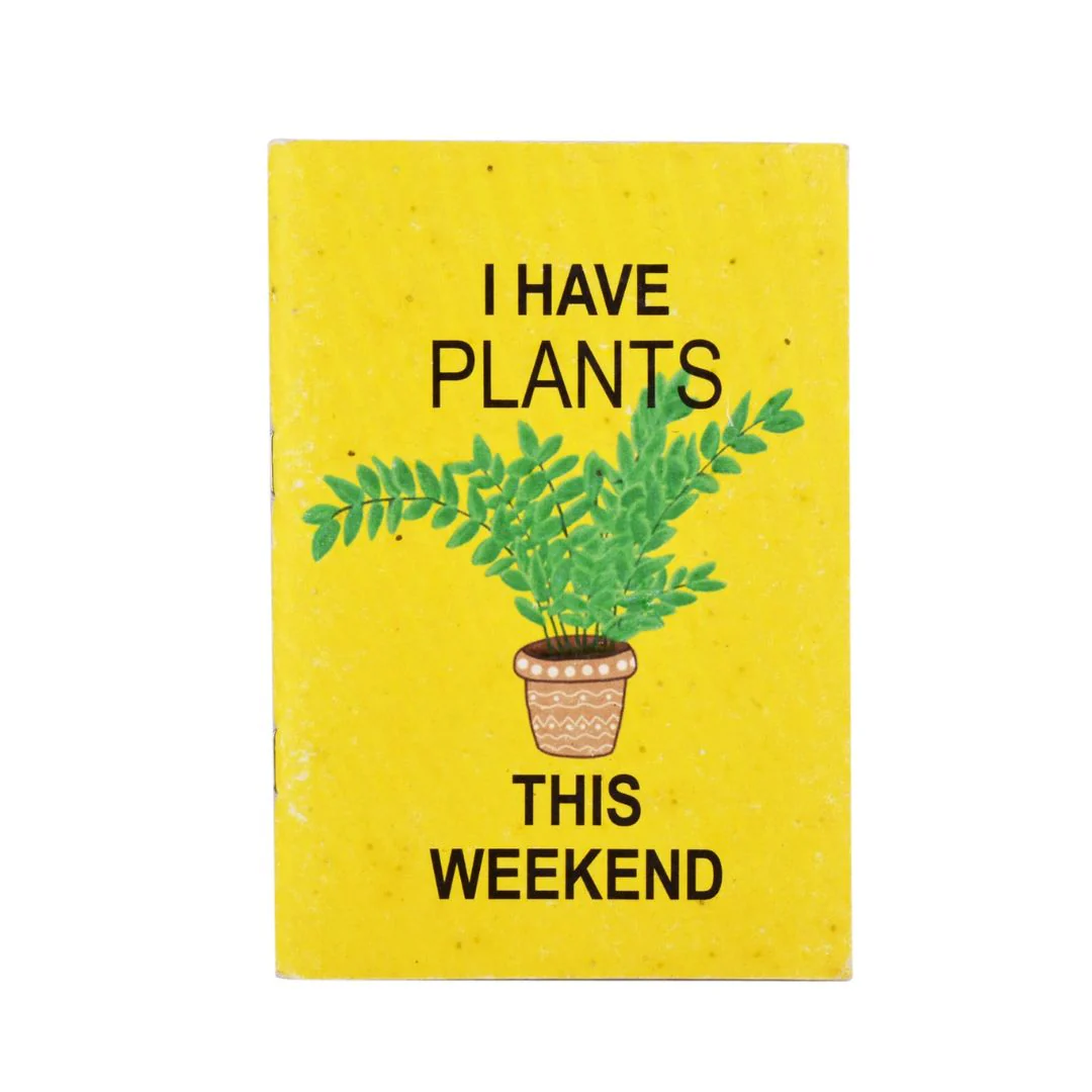 Papboo Plantable B6 Plain Notebook - Image 13