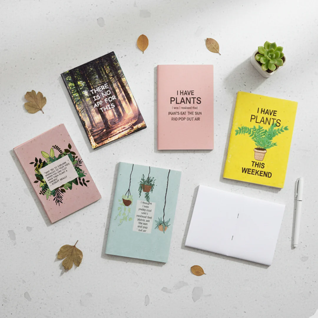 Papboo Plantable B6 Plain Notebook - Image 16