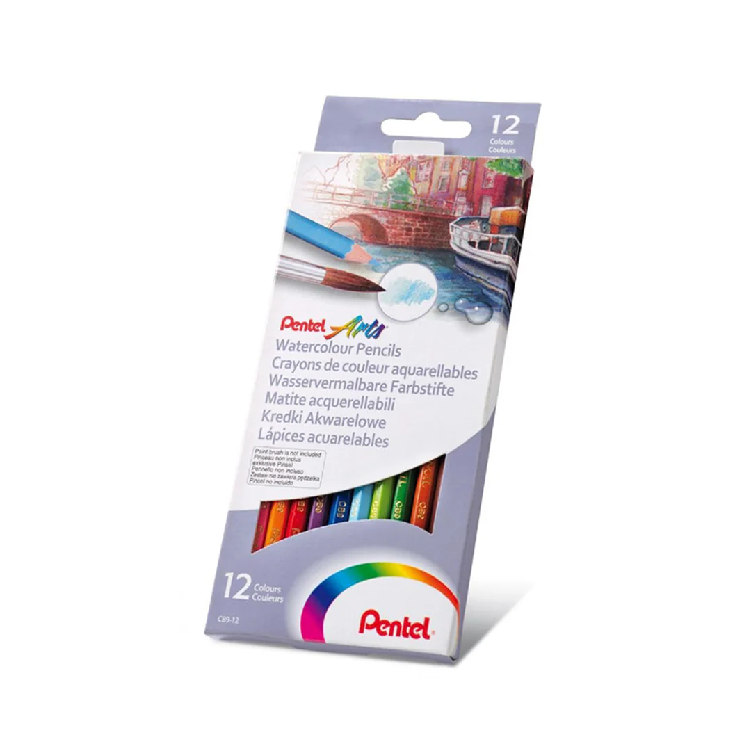 Pentel Water Color Pencils Set - Image 3