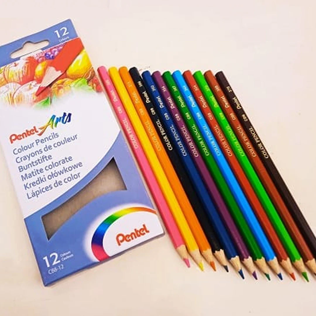 Pentel Water Color Pencils Set - Image 5