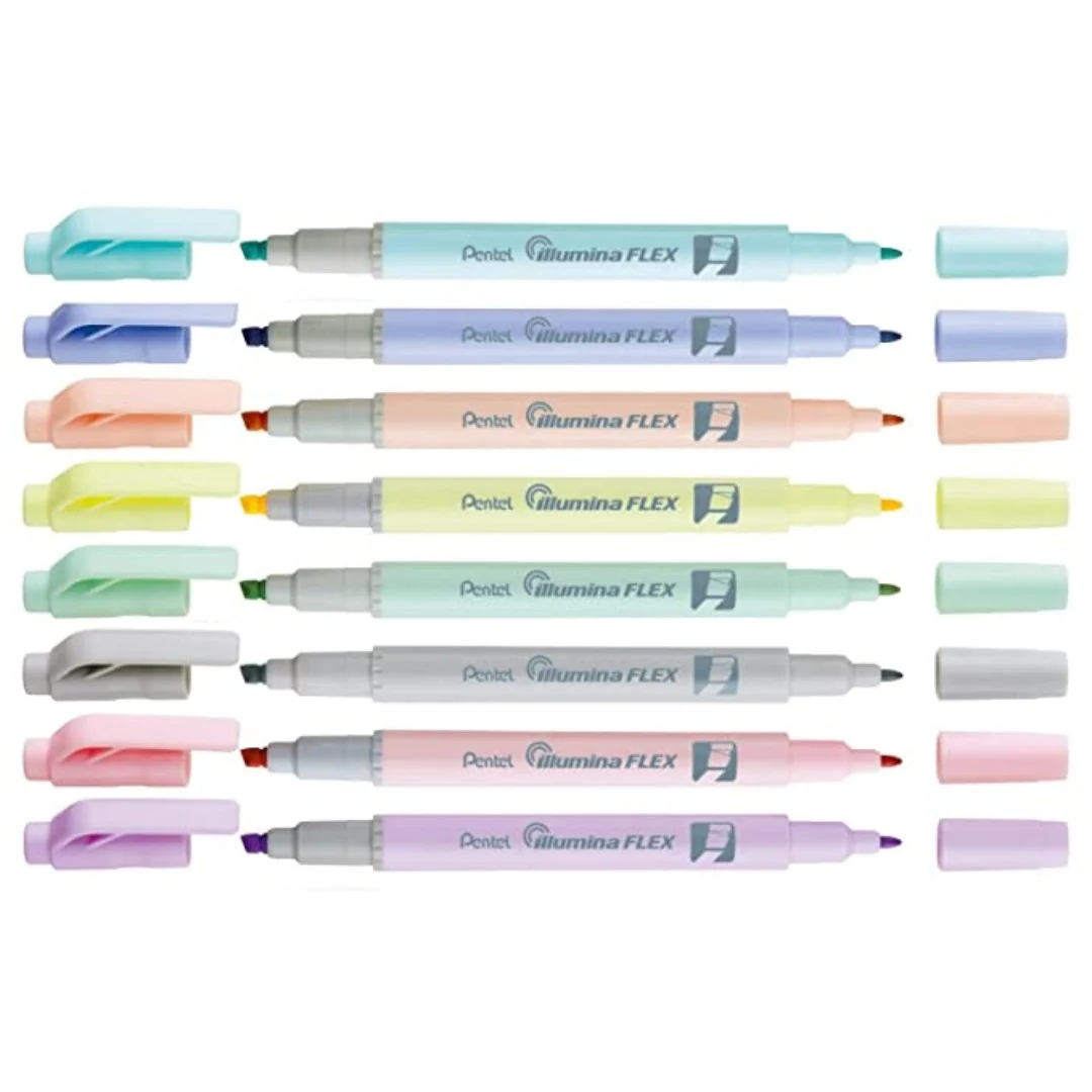 Pentel Pastel Illumina Flex Highlighter - Image 3