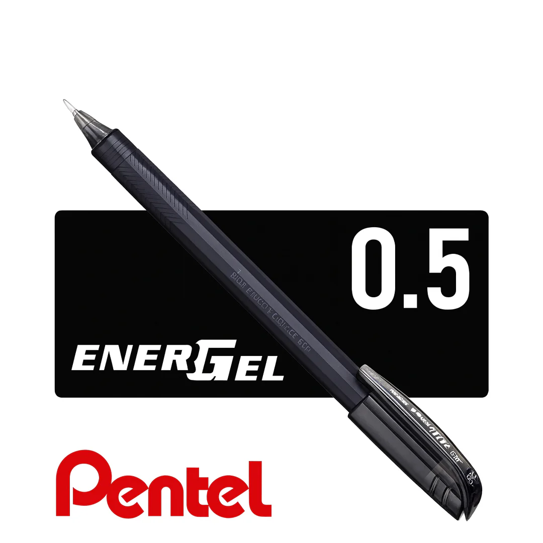 Pentel Energel Roller Gel Pen 0.5mm - Image 5