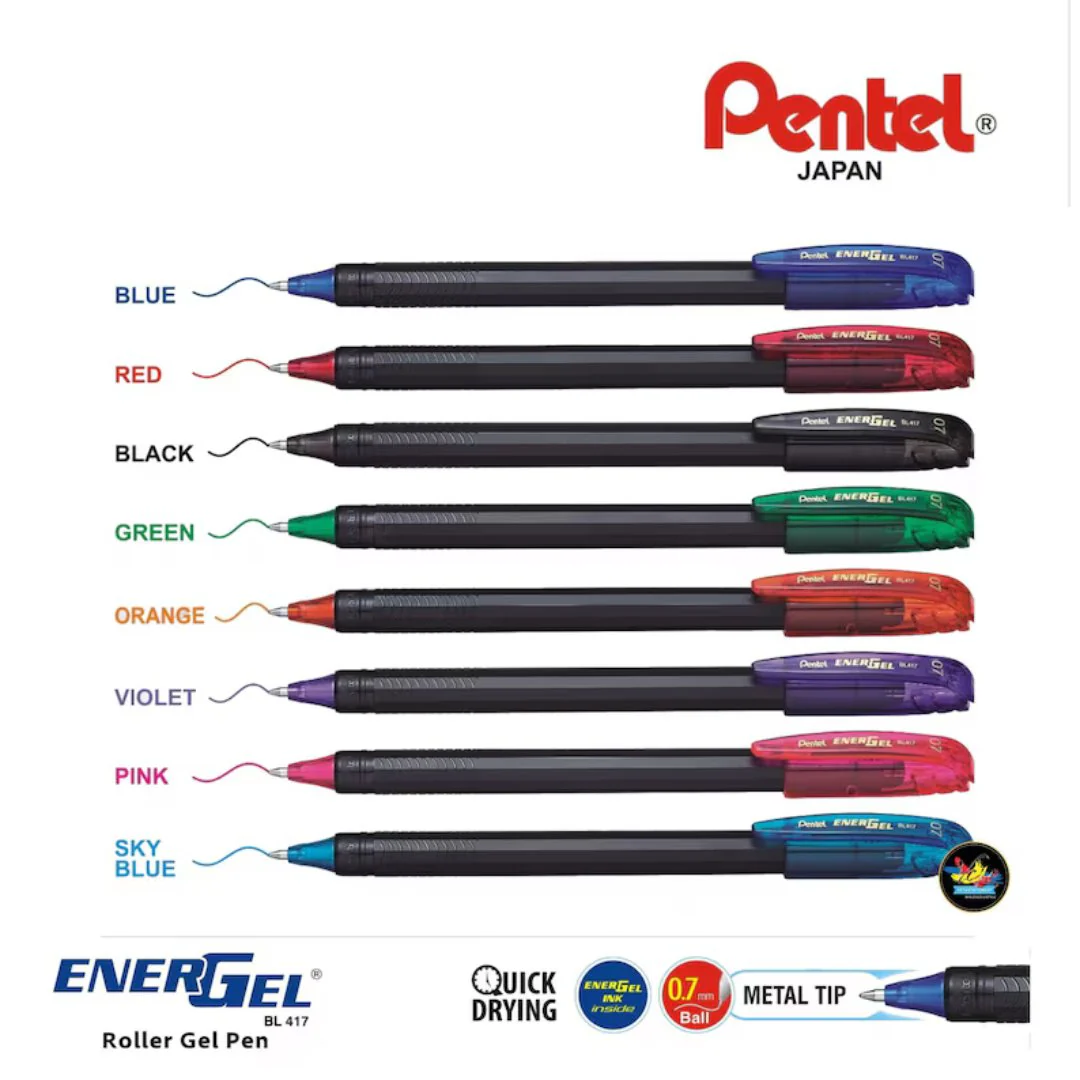 Pentel Multicolour Energel Roller Gel Pen - Image 3