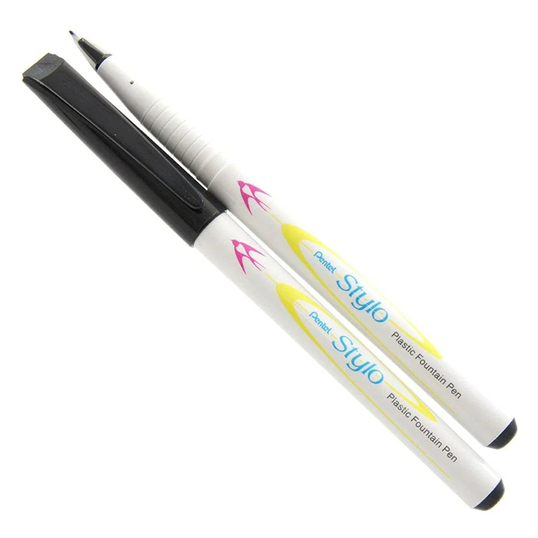 Pentel Stylo Plastic Fountain Pen Set - Image 9