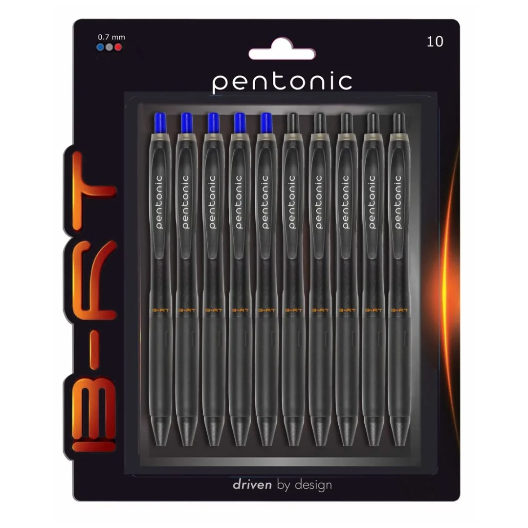 Pentonics 0.7m Ball Point Pen Blister Set - Image 4
