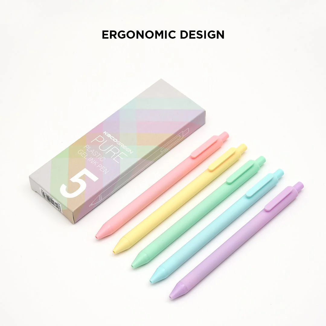 Kaco Pure Macaron 0.5mm Gel Pen Set - Image 4