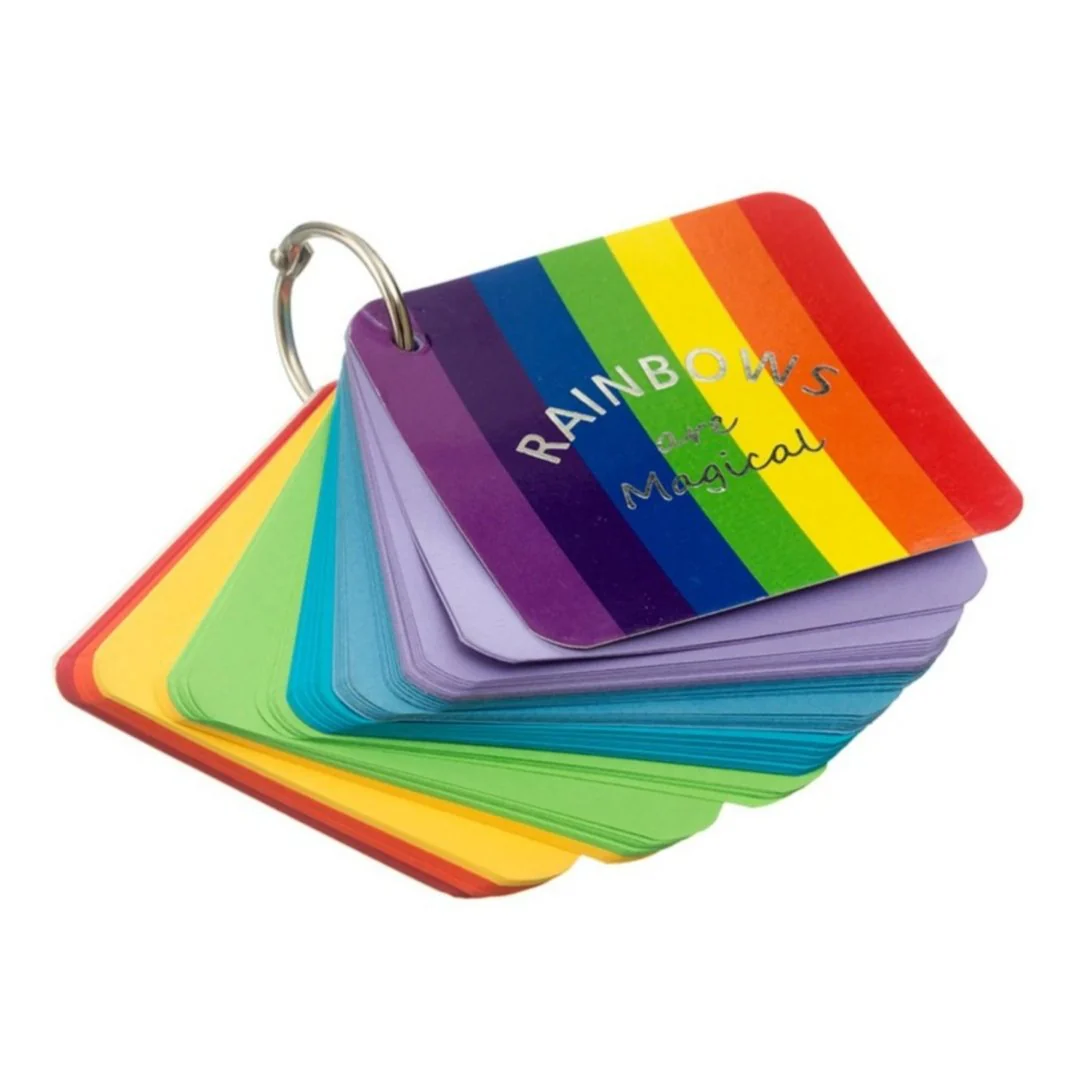 Gifts of Love Rainbow Ring Pocket Plain Notebook - Image 3