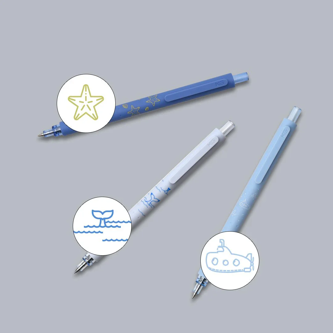 Kaco Rocket Marine Gel Pen Set - Image 3